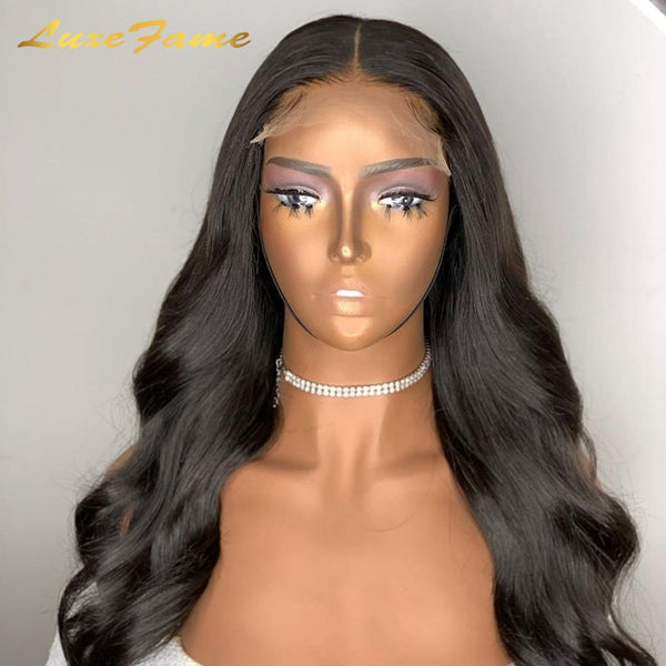 Luxefame Wholesale Wigs 100% Human Hair Vendors, HD Frontal Lace Wigs 100% Virgin Human Hair, Unprocessed Raw Double Drawn Wigs
